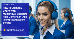 How to Cut SaaS Churn with Multilingual Support